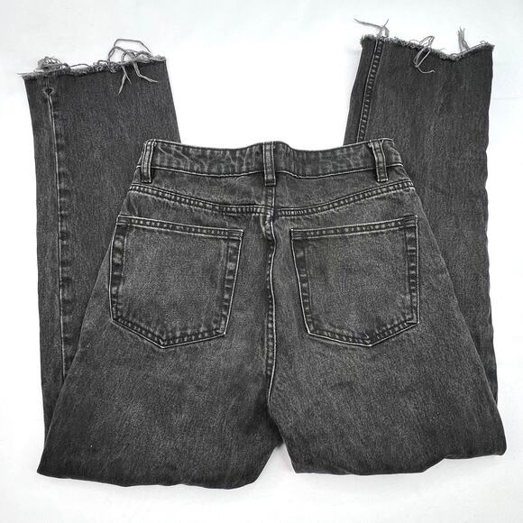 Primark Denim CO. Black Button Fly Jeans 4/6 - Picture 10 of 11